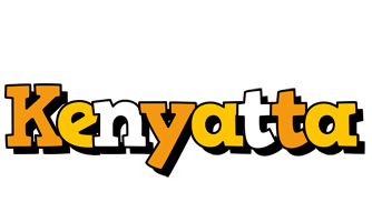 Kenyatta cartoon logo