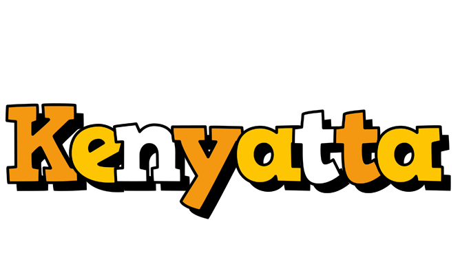 Kenyatta cartoon logo