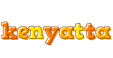 Kenyatta desert logo