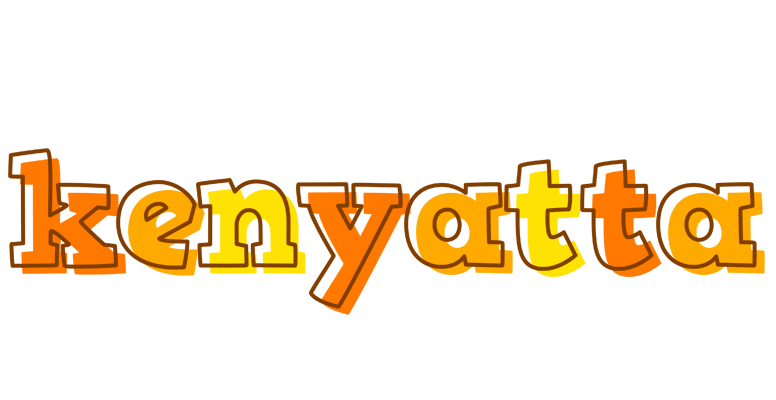 Kenyatta desert logo