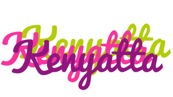 Kenyatta flowers logo