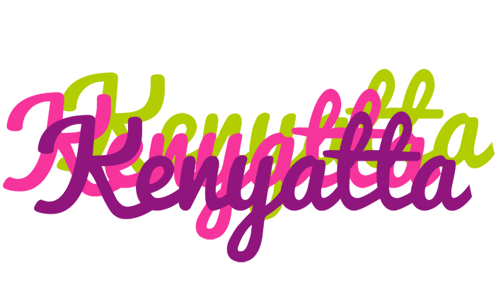 Kenyatta flowers logo