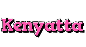 Kenyatta girlish logo