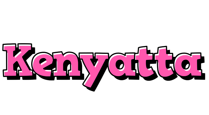 Kenyatta girlish logo