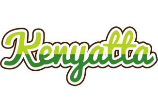 Kenyatta golfing logo