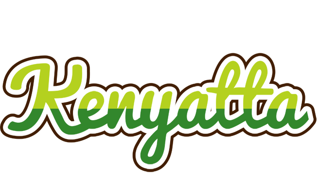 Kenyatta golfing logo