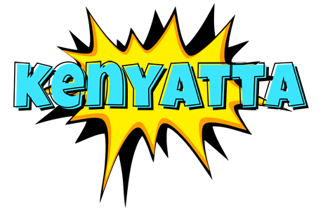 Kenyatta indycar logo