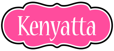 Kenyatta invitation logo