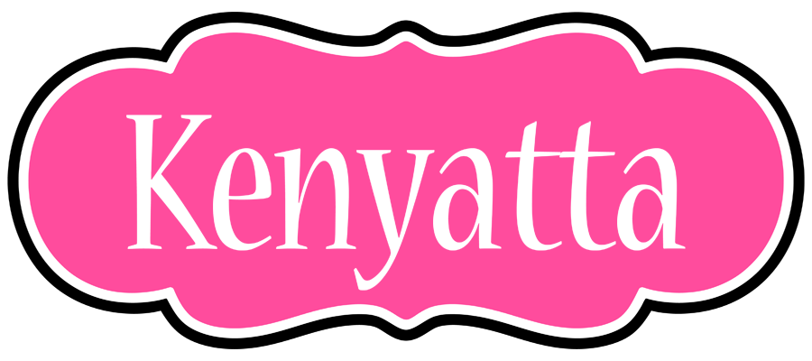 Kenyatta invitation logo
