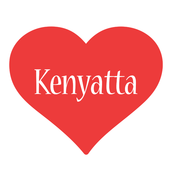 Kenyatta love logo