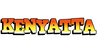 Kenyatta sunset logo