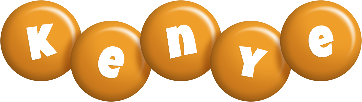 Kenye candy-orange logo