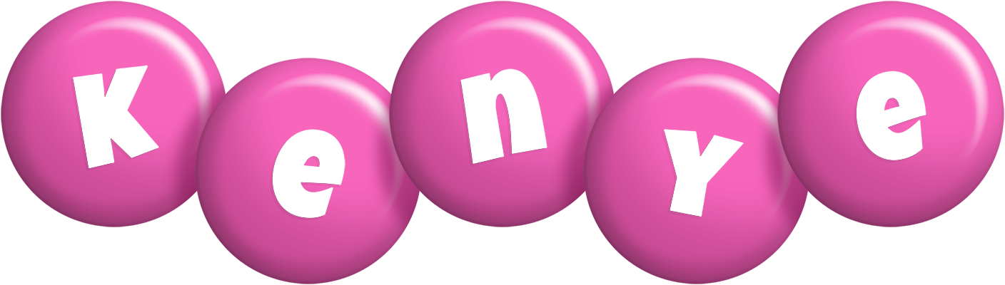 Kenye candy-pink logo
