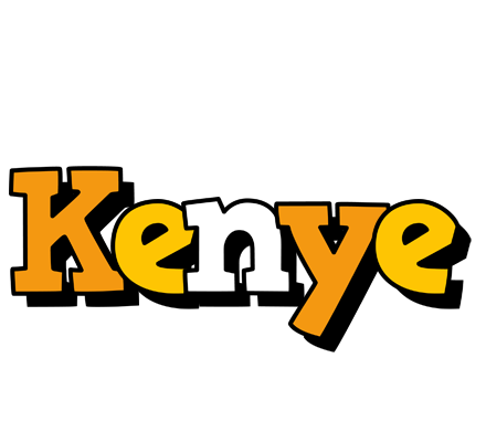 Kenye cartoon logo