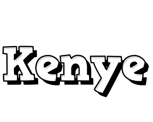 Kenye snowing logo