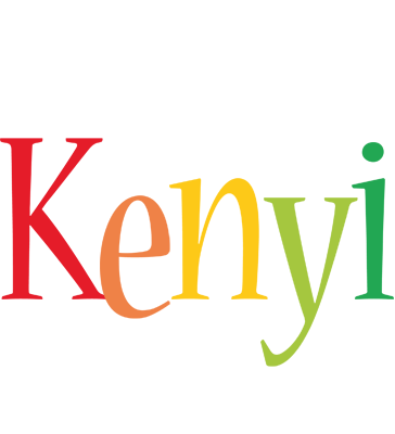 Kenyi birthday logo