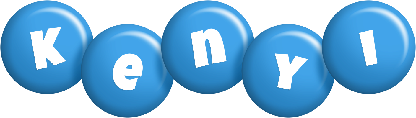 Kenyi candy-blue logo