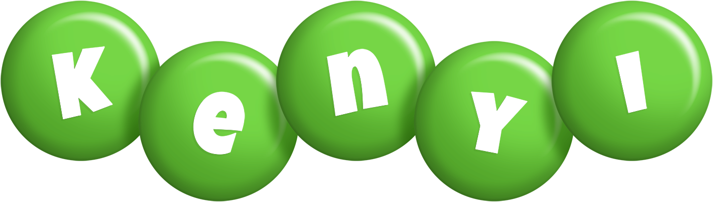 Kenyi candy-green logo