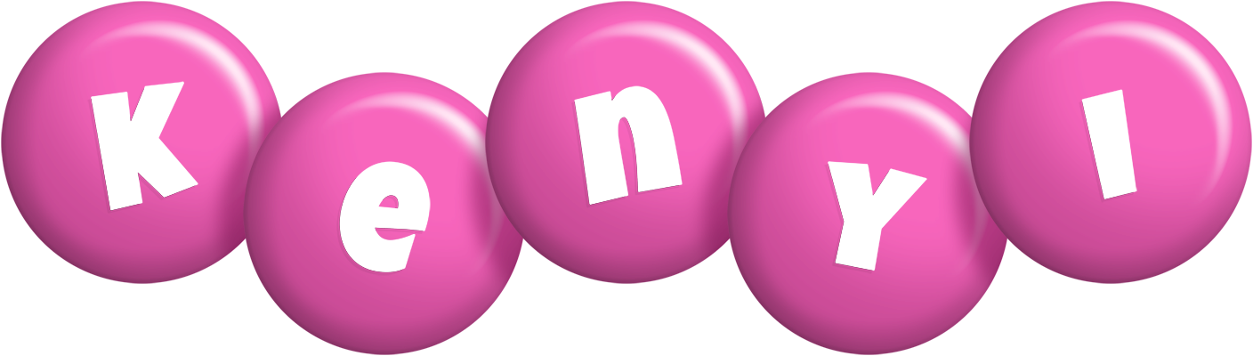 Kenyi candy-pink logo