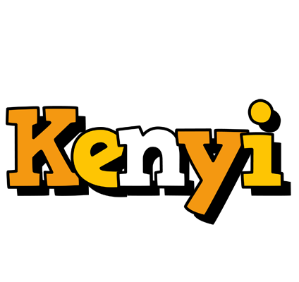 Kenyi cartoon logo