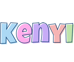 Kenyi pastel logo