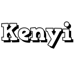 Kenyi snowing logo