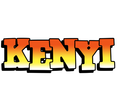 Kenyi sunset logo