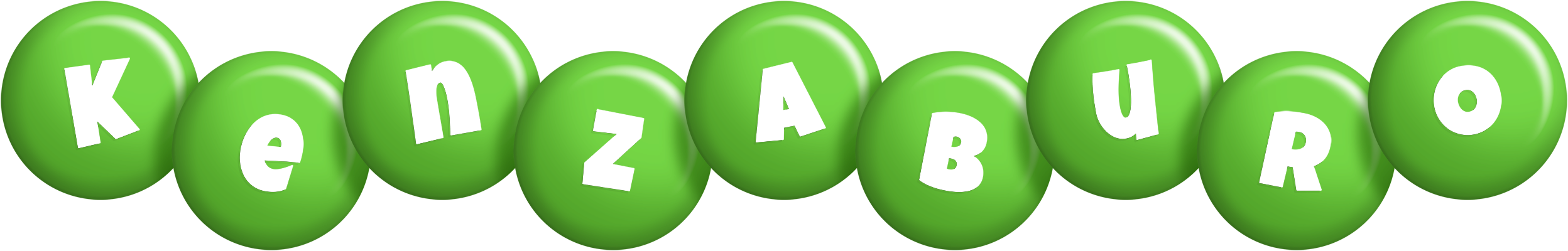 Kenzaburo candy-green logo