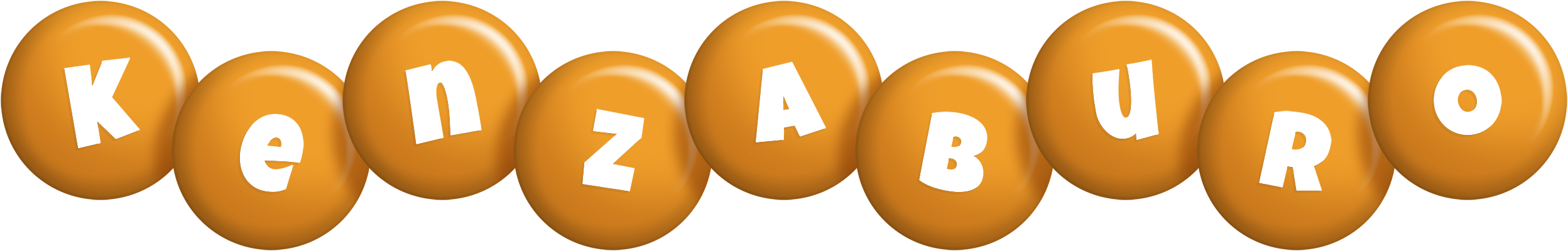 Kenzaburo candy-orange logo