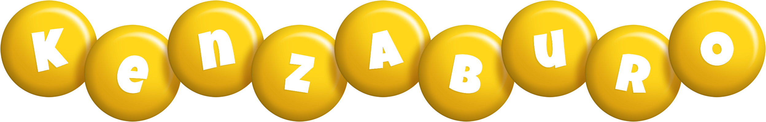 Kenzaburo candy-yellow logo