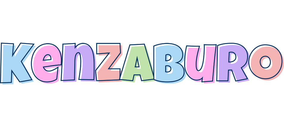 Kenzaburo pastel logo