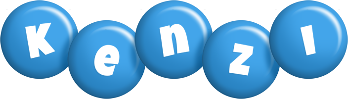 Kenzi candy-blue logo