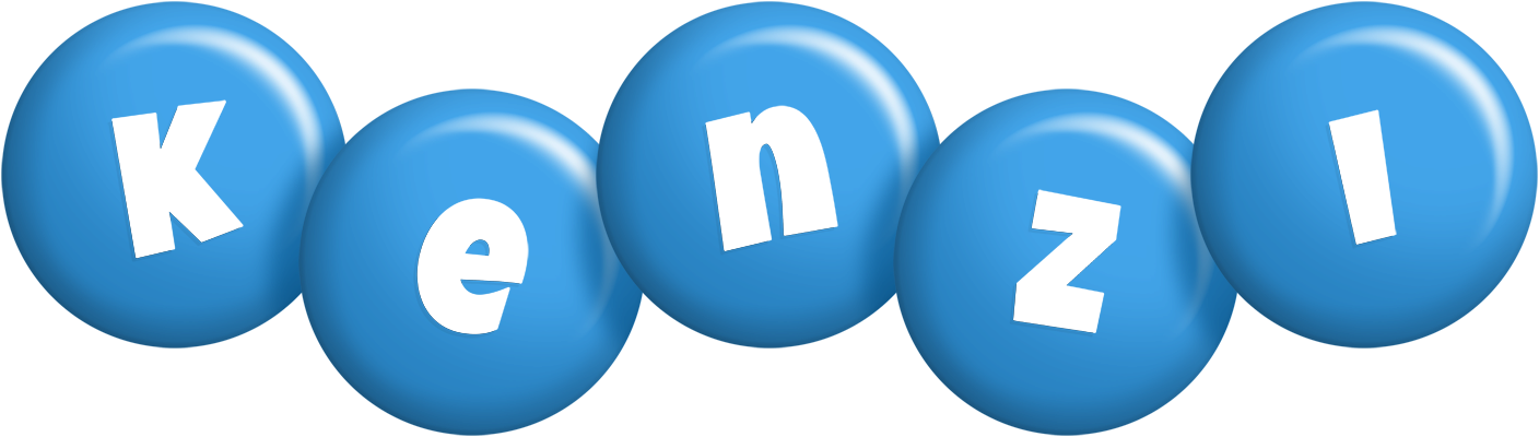 Kenzi candy-blue logo