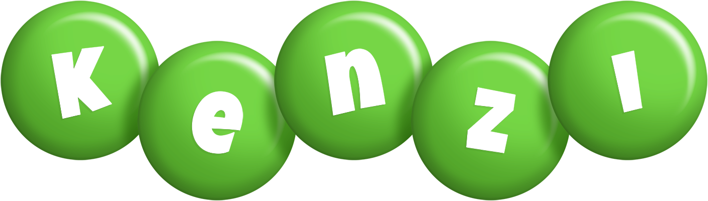 Kenzi candy-green logo