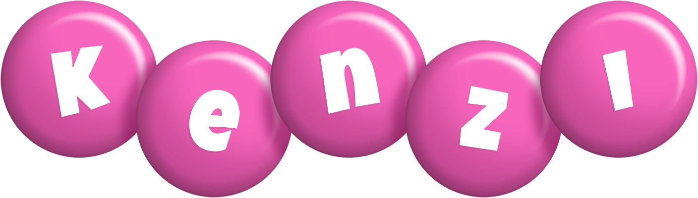Kenzi candy-pink logo
