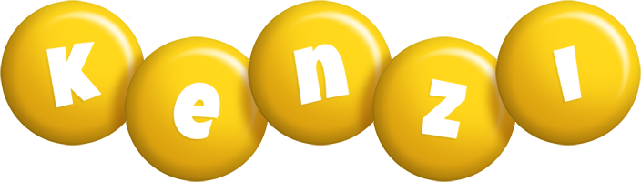 Kenzi candy-yellow logo