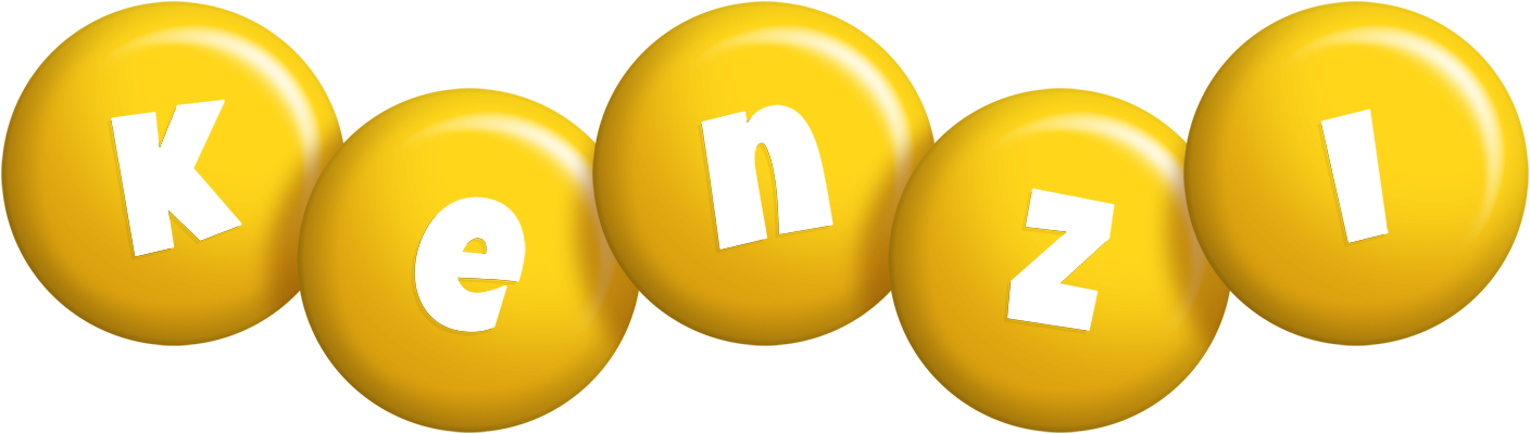 Kenzi candy-yellow logo