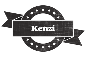 Kenzi grunge logo