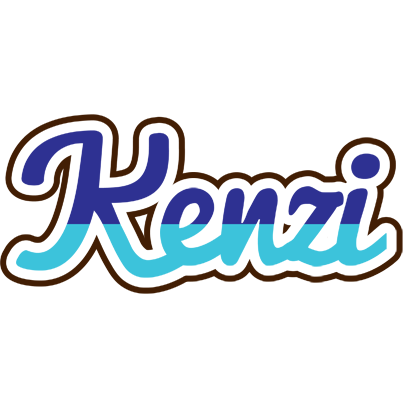 Kenzi raining logo