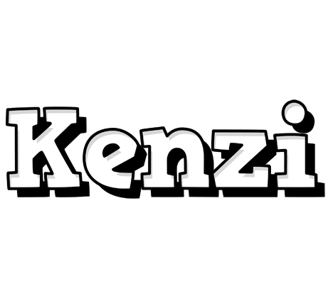 Kenzi snowing logo