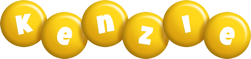 Kenzie candy-yellow logo