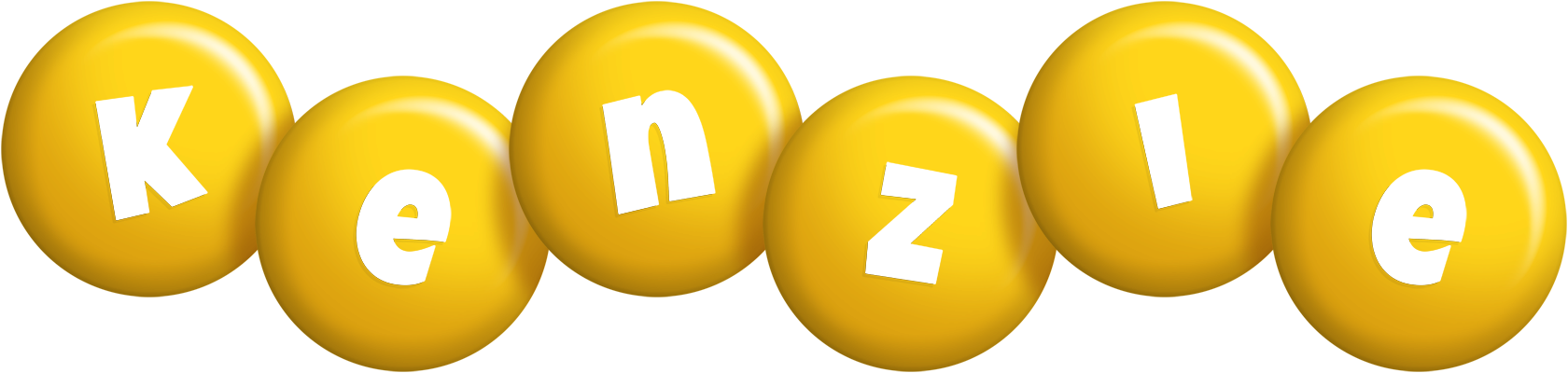 Kenzie candy-yellow logo