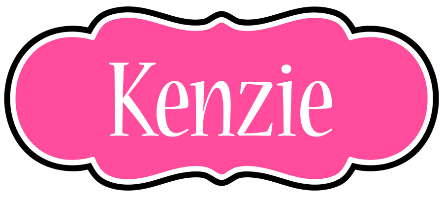 Kenzie invitation logo