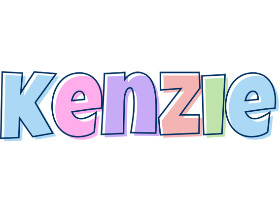 Kenzie pastel logo