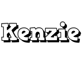 Kenzie snowing logo