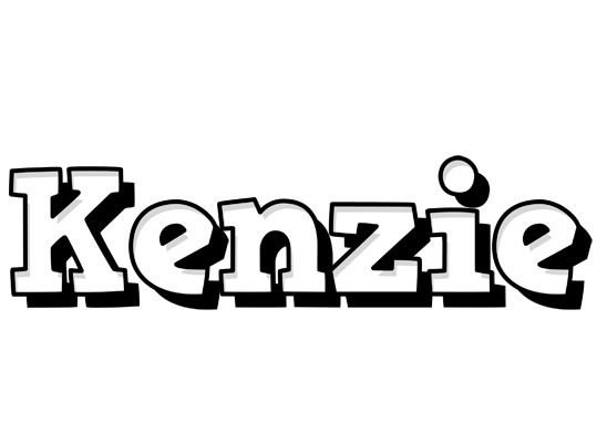 Kenzie snowing logo