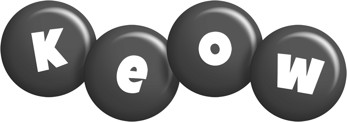 Keow candy-black logo