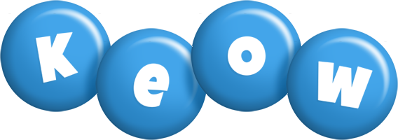 Keow candy-blue logo