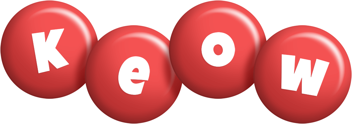 Keow candy-red logo