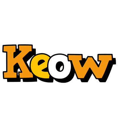 Keow cartoon logo